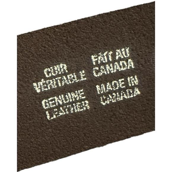 Brown Leather Belt Beaded Oval Buckle Boho Western Tribal Statement Accessory M - Picture 4 of 7